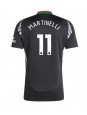 Arsenal Gabriel Martinelli #11 Venkovní Dres 2024-25 Krátký Rukáv